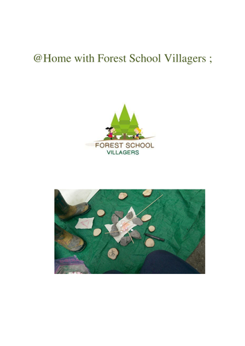 Forest school villagers pack