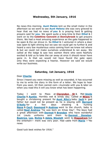 Poppies lesson (AQA Power and Conflict Cluster)