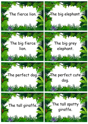 Animal Adjectives
