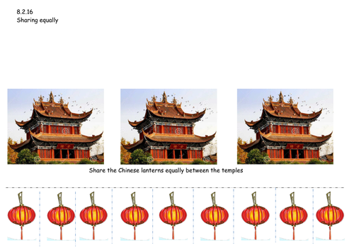 Cut and stick sharing activity linked to Chinese New Year