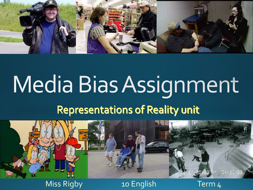 Analysing Documentaries and articles - Explaining assessment and example PowerPoint