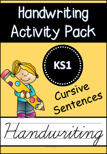 Cursive Handwriting Activity Pack