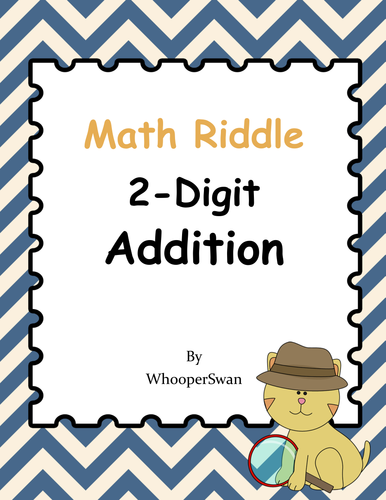 Math Riddle: 2-Digit Addition