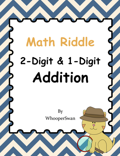 Math Riddle: 2-Digit & 1-Digit Addition