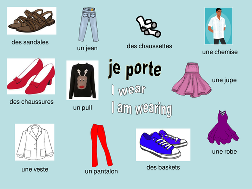 My Clothes | Teaching Resources
