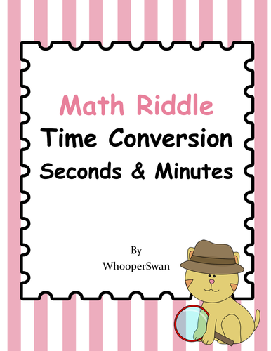 Math Riddle: Time Conversion - Seconds & Minutes
