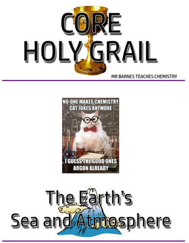 C1: Chemistry in our World Revision Booklets