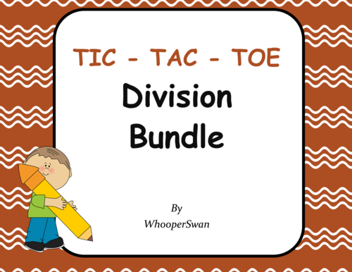 Division Tic-Tac-Toe Bundle