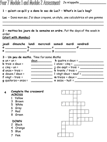 Reading and writing test module 1 and 2 Expo 1