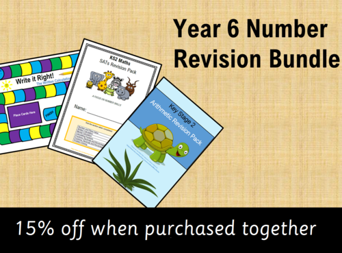 Year 6 Maths (Number) Revision Bundle