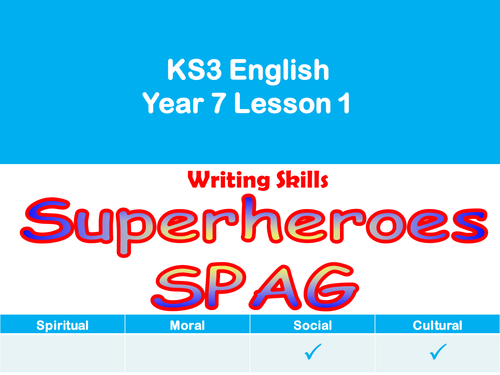 Spelling Scheme of Work - Fantasy Characters