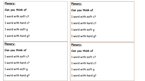 plenary soft  letters