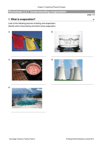 Understanding  evaporation