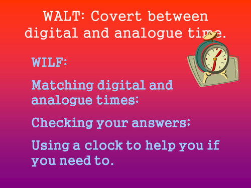 Calculating Durations of Time Powerpoint