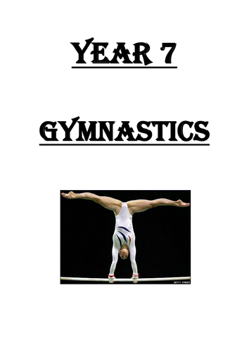 Cover lesson for gymnastic Year 7