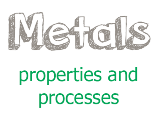 Metals and metalworking
