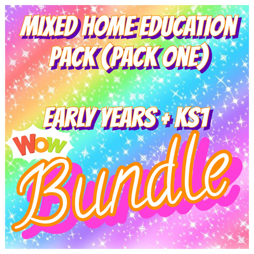 Home Education Pack for Early Years and Key Stage One