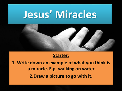 Jesus' Miracles