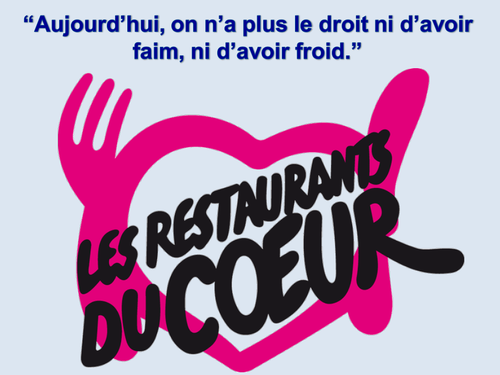 Les restos du cœur - Resources - French / Français