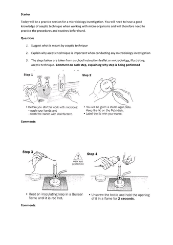 Aseptic technique