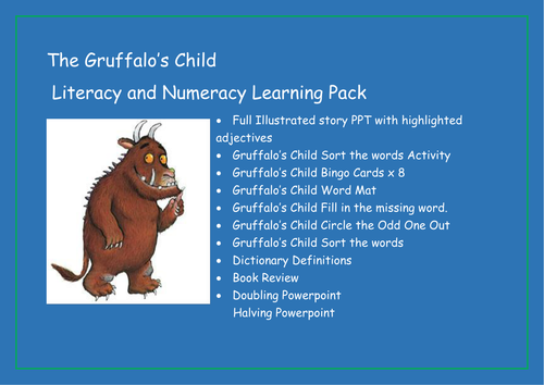 The Gruffalo's Child - Literacy and Numeracy Learning Pack