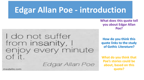 Edgar Allen Poe - 5 lessons