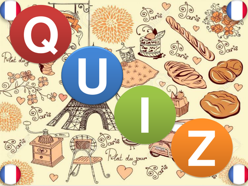 Quiz en français + réponses / answers / French / France / Culture