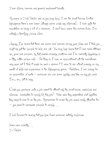 Essay starting points picture