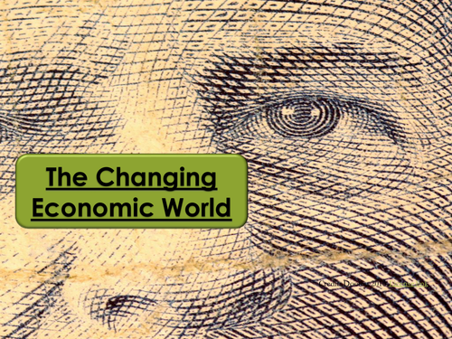 The Changing Economic World- What does global development look like?