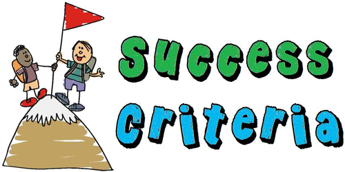 Success Criteria Grids