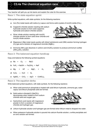 Edexcel C3.4 Safe limits and balancing equations