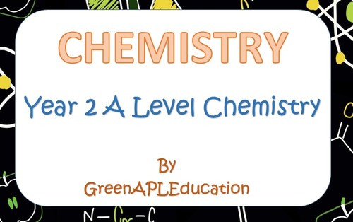 Organic, Inorganic and Physical Chemistry