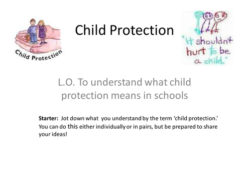 Child protection powerpoint
