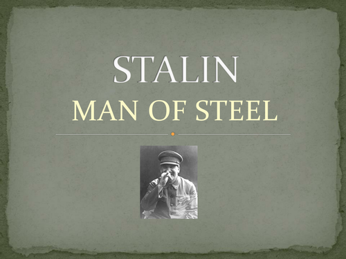 PP: Introduction to Stalin/ Stalin biography
