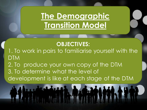 The Changing Economic World- The Demographic Transition Model