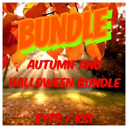 Autumn and Halloween Bundle for EYFS/KS1