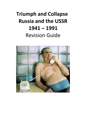 Triumph and Collapse  Russia and the USSR 1941 – 1991
