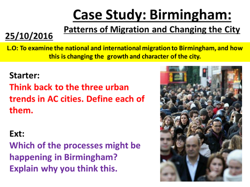 Urban Futures - Birmingham Case Study (Part 2)