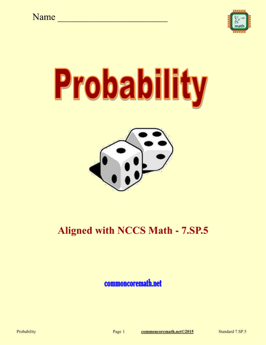 Probability - 7.SP.5