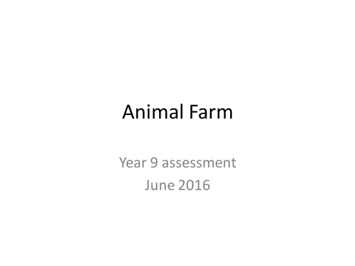 Character assessment on Animal Farm using STEAM paragraphs