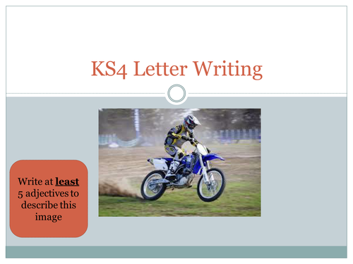 Letter Writing for Boys with Peer Assessment