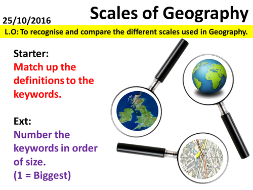 what-is-geography-scale-teaching-resources