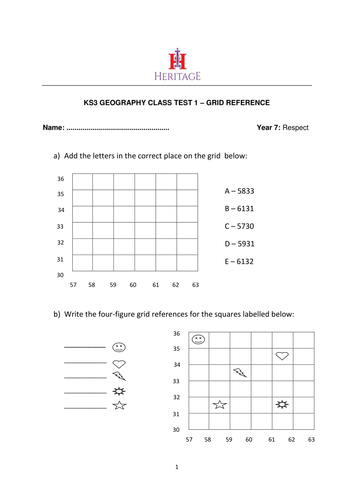 KS3 Geography - Completed Test