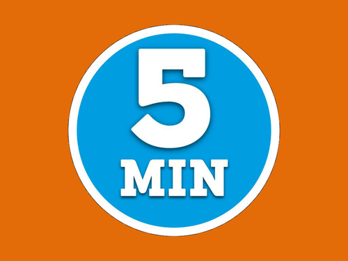 PowerPoint Timers - 5 minutes OR 30 seconds