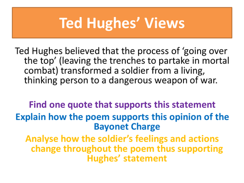 AQA Power and conflict poetry - context lessons new specification GCSE 9-1 English literature