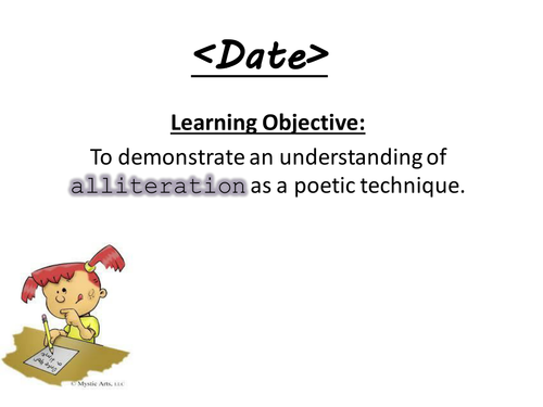 Poetry - Alliteration PPT