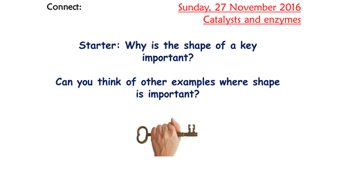 KS4 AQA New 2016 B3 L4 Catalysts and Enzymes