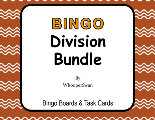 Division - BINGO and Task Cards Bundle