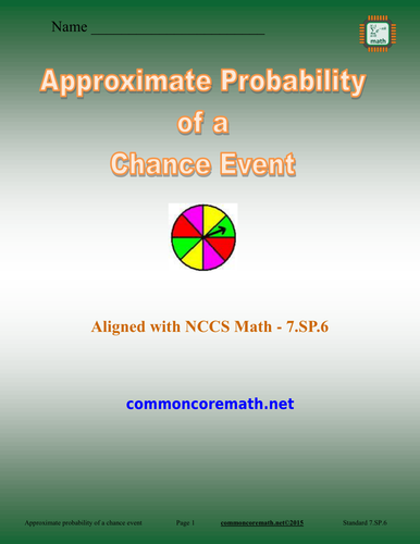 Approximate Probability of a Chance Event - 7.SP.6