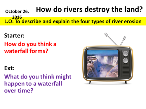 Rivers and People - River Erosion